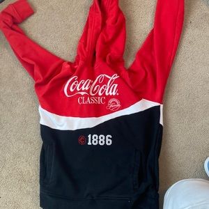 Coca Cola hoodie size large